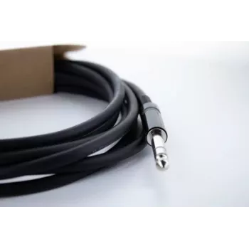 Cordial EM 0,5 MV melns audio kabelis [1x XLR spraudnis, 3 kontaktu – 1x 6,3 mm (stereo) Jack spraudnis], 0,50 m
