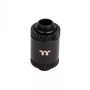 Thermaltake Pacific SF savienojuma pagarinātājs ārējā–ārējā vītne CL-W391-CU00MK-A, 30 mm, matētā melnā krāsā, DIY LCS