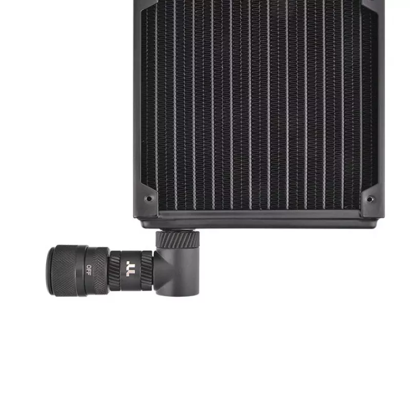 Thermaltake Pacific SF savienojuma pagarinātājs ārējā–ārējā vītne CL-W391-CU00MK-A, 30 mm, matētā melnā krāsā, DIY LCS