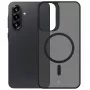 3mk Hardy Hazy MagCase vāciņš Samsung Galaxy A17/A18 4G/5G, melnā krāsā