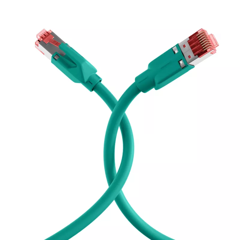 EFB Elektronik K8053.40 zaļš RJ45 tīkla kabelis Cat.6A S/FTP LSZH, 40 m