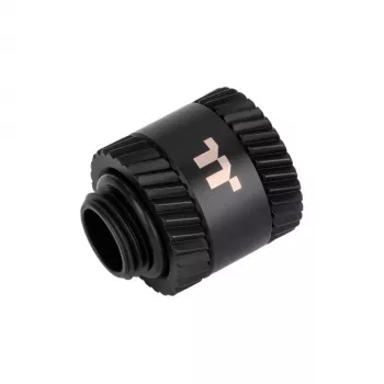 Thermaltake Pacific SF 20 mm pagarinājuma fitings (ligzda–spraudnis), matēti melns, CL-W392-CU00MK-A
