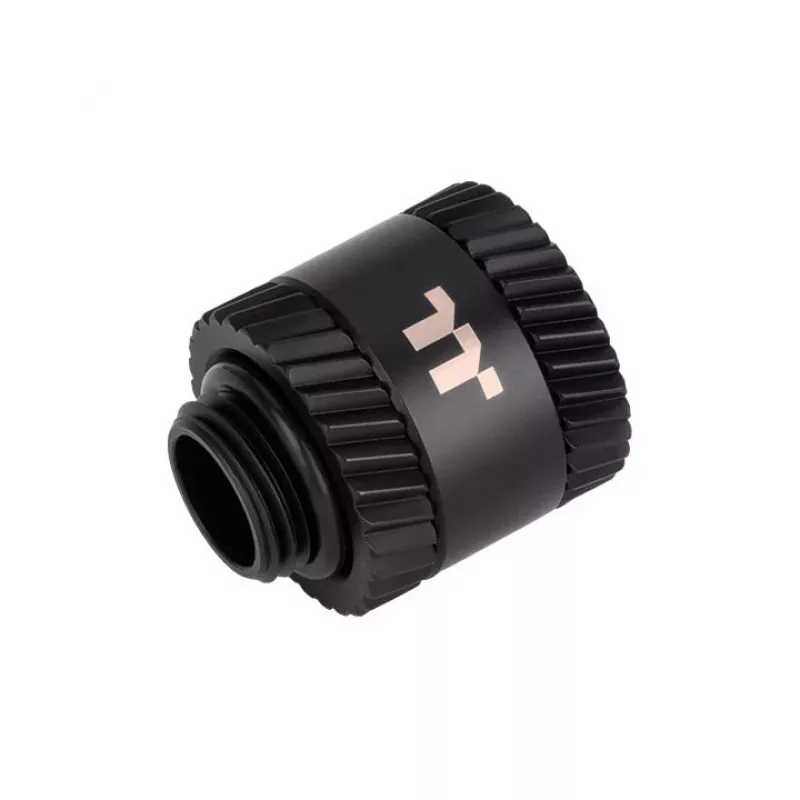 Thermaltake Pacific SF 20 mm pagarinājuma fitings (ligzda–spraudnis), matēti melns, CL-W392-CU00MK-A