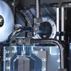 Thermaltake Pacific SF 20 mm pagarinājuma fitings (ligzda–spraudnis), matēti melns, CL-W392-CU00MK-A