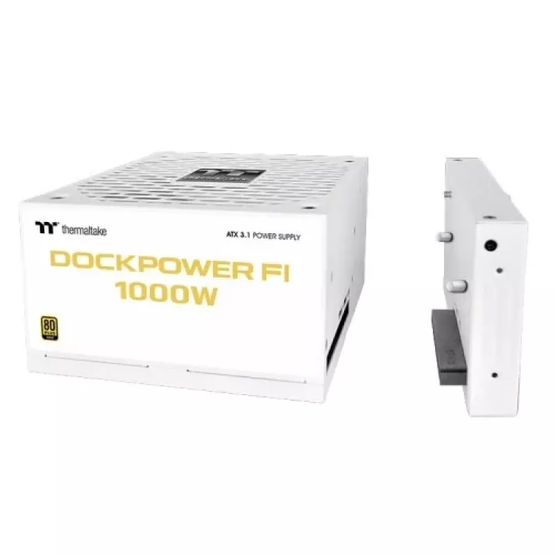 Barošanas bloks Thermaltake Dockpower FI 1000W, 80 PLUS Gold, balts