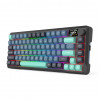 Redragon K724GBG-RGB-PRO Behemoth tastatūra spēlētājiem, 75 %, RGB
