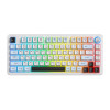 ONIKUMA MT501 balta tastatūra spēlētājiem, 75 %