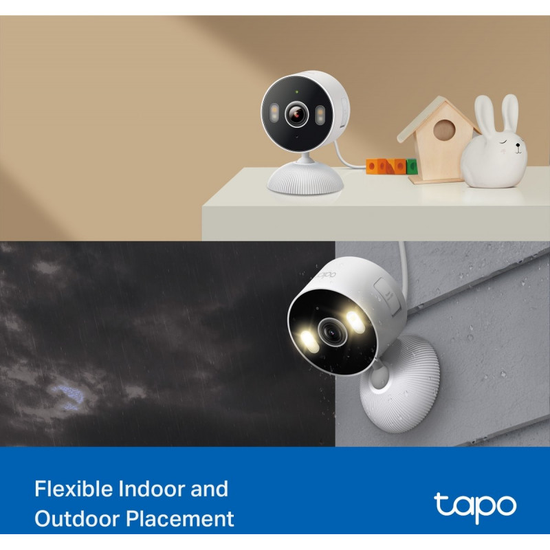 TP-Link Tapo C113 Wi-Fi novērošanas kamera iekštelpām un āra apstākļiem, 3 MP