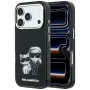 Karl Lagerfeld KF003184 Smooth Karl & Choupette Bodies Sketch MagSafe apvalks iPhone 18 Pro Max / 17 Pro Max, melns