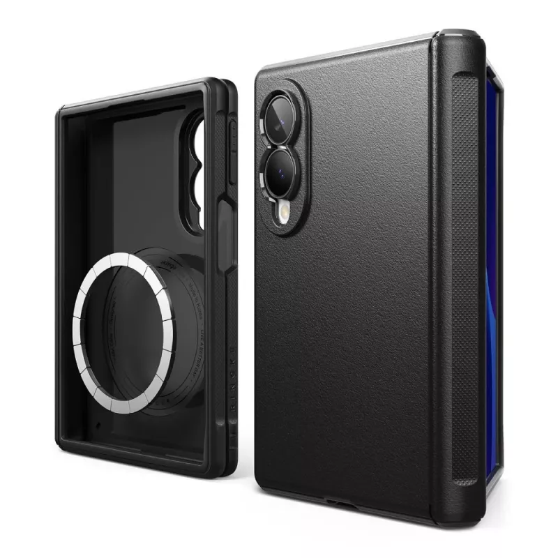 Ringke Onyx Flap Magnetic MagSafe vāciņš tālrunim Galaxy Z Fold 8, melns