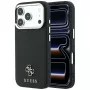 Guess Saffiano Small 4G & Classic Logo vāciņš ar MagSafe tālruņiem iPhone 18 Pro / 17 Pro, melns