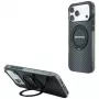 Mercedes AMG00126 AMG IML Double Layer Urban Line with Ring Stand MagSafe vāciņš tālrunim iPhone 18 Pro / 17 Pro, melns