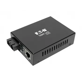 Tripp Lite N785-INT-SC-SM Gigabit vienmoda optiskās šķiedras un Ethernet konvertors, 10/100/1000, SC, 1310 nm, 20 km