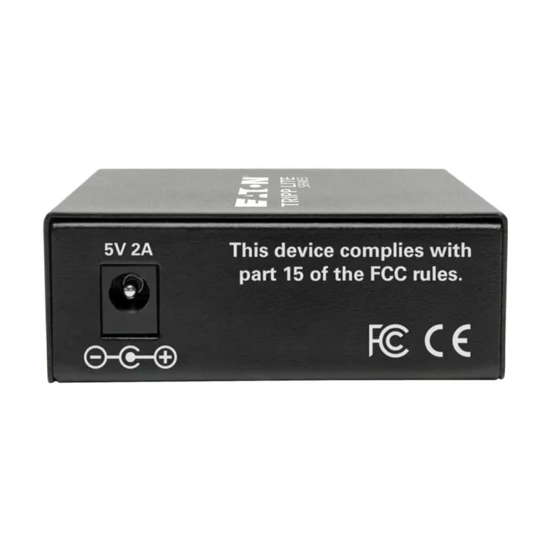 Tripp Lite N785-INT-SC-SM Gigabit vienmoda optiskās šķiedras un Ethernet konvertors, 10/100/1000, SC, 1310 nm, 20 km