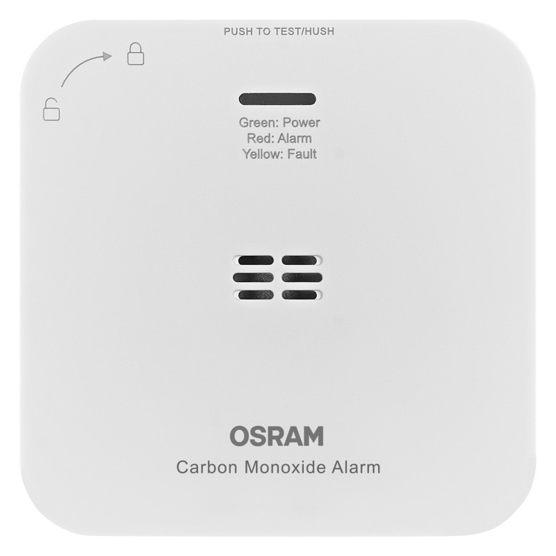 Osram SMART+ WiFi oglekļa monoksīda (CO) sensors, balts