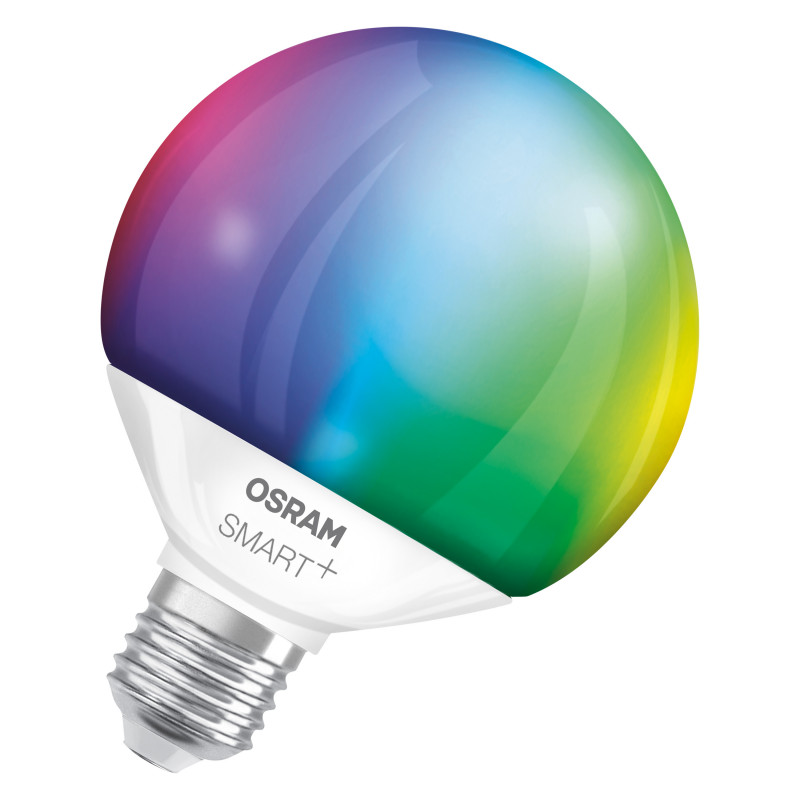 Osram SMART+ MATTER Multicolor Classic Globe 95 100 viedā spuldze, E27, 14 W, RGBW, Wi-Fi