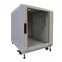 IT-BUDGET 19 collu tīkla skapis SRK, 12 U, 600x600 mm, gaiši pelēkā krāsā, samontēts, 99ITB19SRK1266GGNM