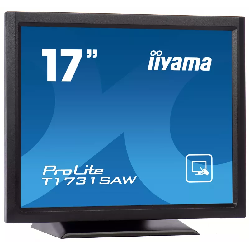 iiyama ProLite T1731SAW-B1 skārienmonitors, 43,2 cm (17 collas), 1280x1024, melns