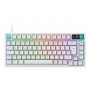 Logitech G316 X 75 mehāniskā spēļu tastatūra ar vadu, taktilā, balta, US International