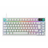 Logitech G316 X 75 mehāniskā spēļu tastatūra ar vadu, taktilā, balta, US International