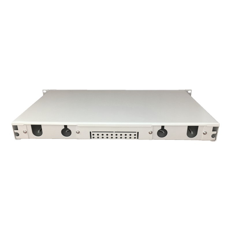 Alantec FOP-1U-12SCD-S optiskās šķiedras sadales panelis 12xSC duplex, 19 collu 1U, izvelkams, ar priekšējo paneli un montāžas piederumiem