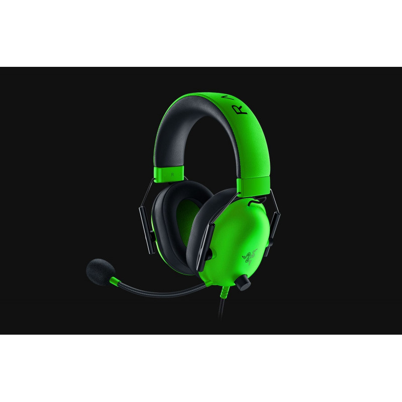 Razer BlackShark V2 X austiņas, zaļā krāsā, RZ04-03240600-R3M1