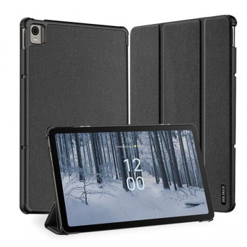 Dux Ducis Domo maciņš ar statīvu Nokia T21, melns
