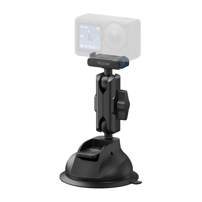Telesin S3-SUS-05-TDJ stiprinājums ar piesūcekni DJI Osmo Action 3/4/5 Pro
