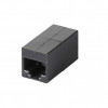 Black Box FM609 CAT 6, taisnais savienojums, melnā krāsā