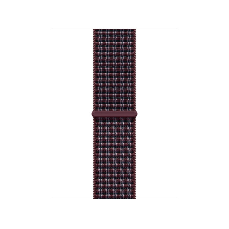 Apple Sport Loop siksna viedpulkstenim 40 mm, bordo rūtaina, MK7R4ZM/A