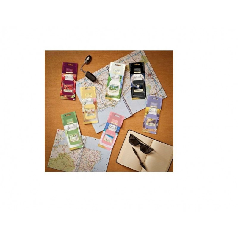 Yankee Candle Clean Cotton piekarināms auto gaisa atsvaidzinātājs
