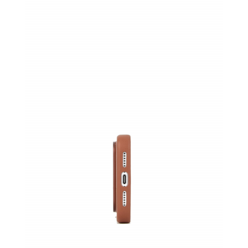 Mujjo Troubadour ādas apvalks tālrunim Apple iPhone 18 Pro Max / 17 Pro Max, MagSafe, gaiši brūns