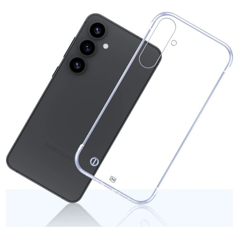 3mk Just20g Clear Case aizsargapvalks Samsung Galaxy S25+, caurspīdīgs
