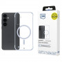 3mk Just20g MagCase aizsargapvalks Samsung Galaxy S25+, caurspīdīgs