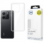 3MK Clear Case telefona vāciņš Xiaomi Redmi Note 14 4G, caurspīdīgs