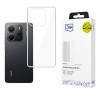 3MK Clear Case telefona vāciņš Xiaomi Redmi Note 14 4G, caurspīdīgs