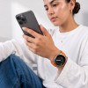 Tech-Protect Nylon Clasp siksniņa pulkstenim Samsung Galaxy Watch 8 / 9 / Classic 40 / 44 / 46 mm, oranža