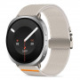 Tech-Protect Nylon Clasp siksniņa pulkstenim Samsung Galaxy Watch 8 / 9 / Classic 40 / 44 / 46 mm, Starlight