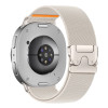 Tech-Protect Nylon Clasp siksniņa pulkstenim Samsung Galaxy Watch 8 / 9 / Classic 40 / 44 / 46 mm, Starlight