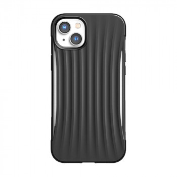 X-Doria Raptic Clutch aizsargapvalks Apple iPhone 14, melnā krāsā