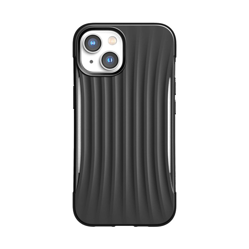 X-Doria Raptic Clutch aizsargapvalks Apple iPhone 14, melnā krāsā
