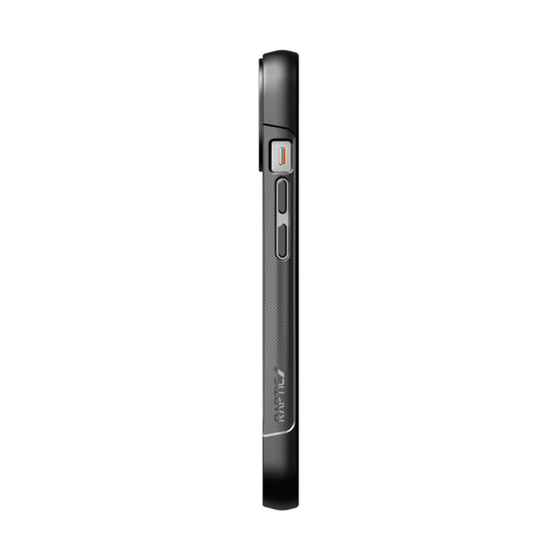 X-Doria Raptic Clutch aizsargapvalks Apple iPhone 14, melnā krāsā