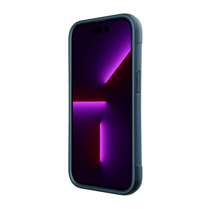 X-Doria Raptic Clutch aizsargapvalks Apple iPhone 14, zilā krāsā