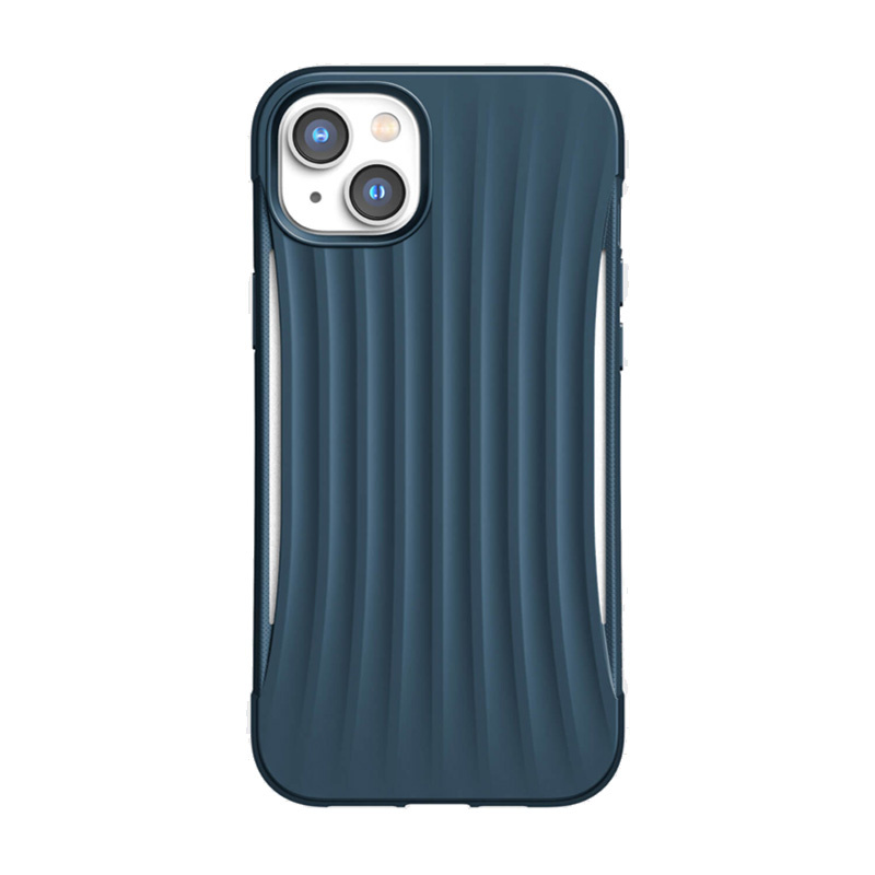 X-Doria Raptic Clutch aizsargapvalks Apple iPhone 14 Plus / 15 Plus, zilā krāsā