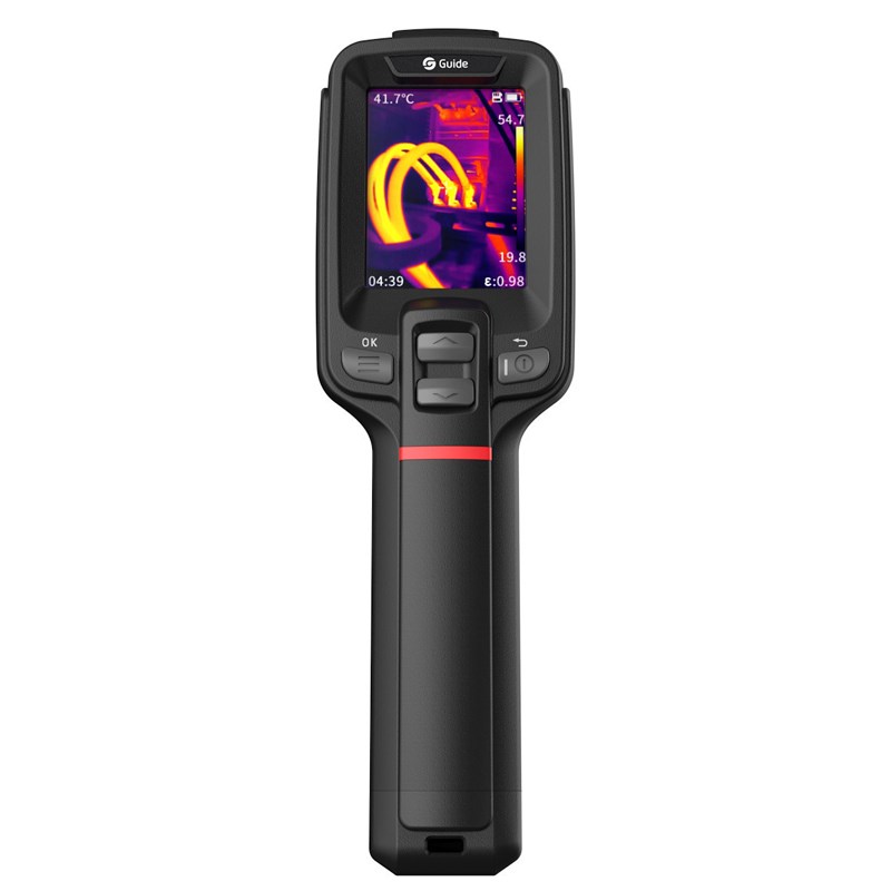Guide Sensmart E1+ termogrāfijas kamera, 120 x 90 pikseļu izšķirtspēja, melnā krāsā