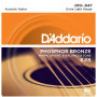 Daddario D'Addario EJ15 akustiskās ģitāras stīgas, 10-47