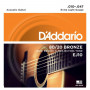 Daddario D'Addario EJ10 stīgas akustiskajai ģitārai, 10-47