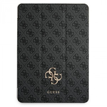 Guess GUIC12G4GFGR 4G Collection grāmatveida apvalks planšetei Apple iPad Pro 12.9 2021, pelēks