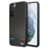 BMW BMHCS22MPUCARTCBK melns cietais apvalks Samsung Galaxy S22+, M Collection Triangles
