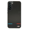 BMW BMHCS22MPUCARTCBK melns cietais apvalks Samsung Galaxy S22+, M Collection Triangles